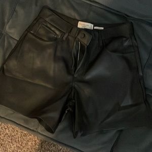 Leather Dad Shorts